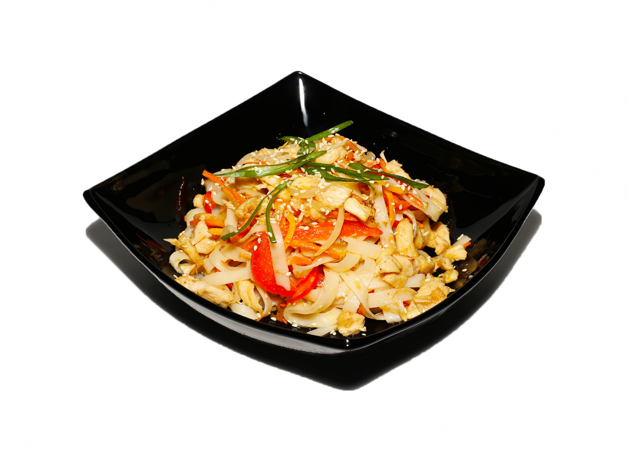 WOK в кунжутном соусе