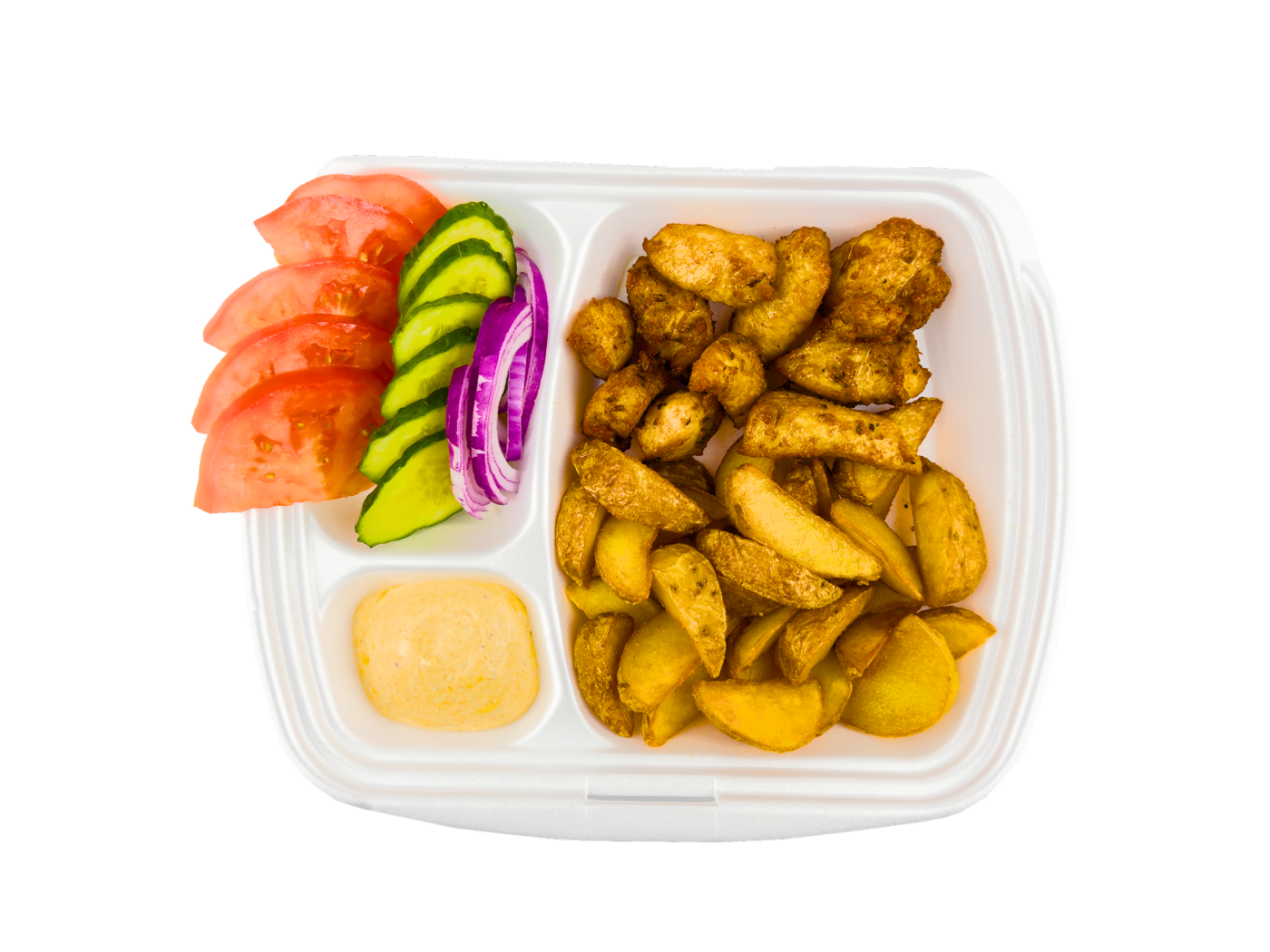 Ланчбокс с картофелем По-Деревенски