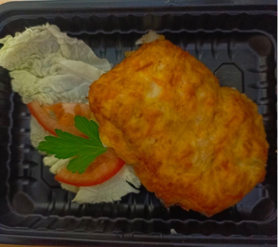 Рыба запеченная с овощами