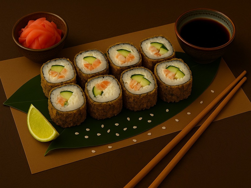 Ролл Темпура с крабом