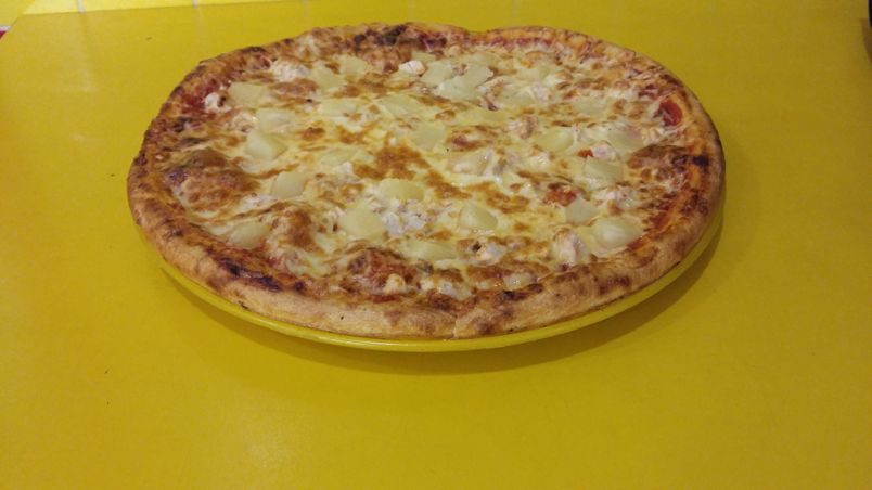 Ананас и ветчина 25 см