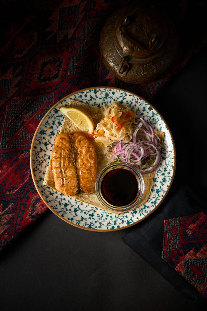 Шашлык из сёмги