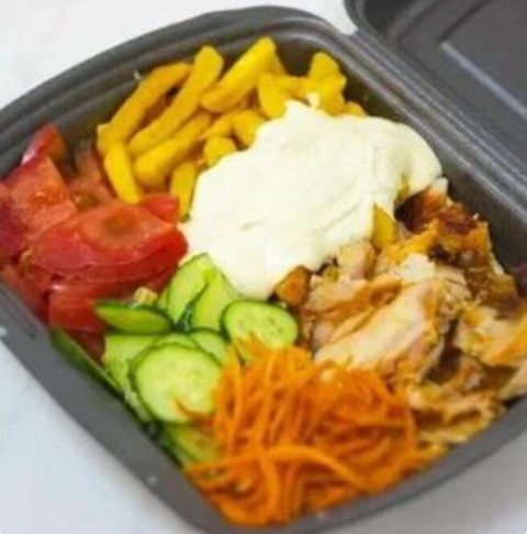 Шаверма в ланч-боксе