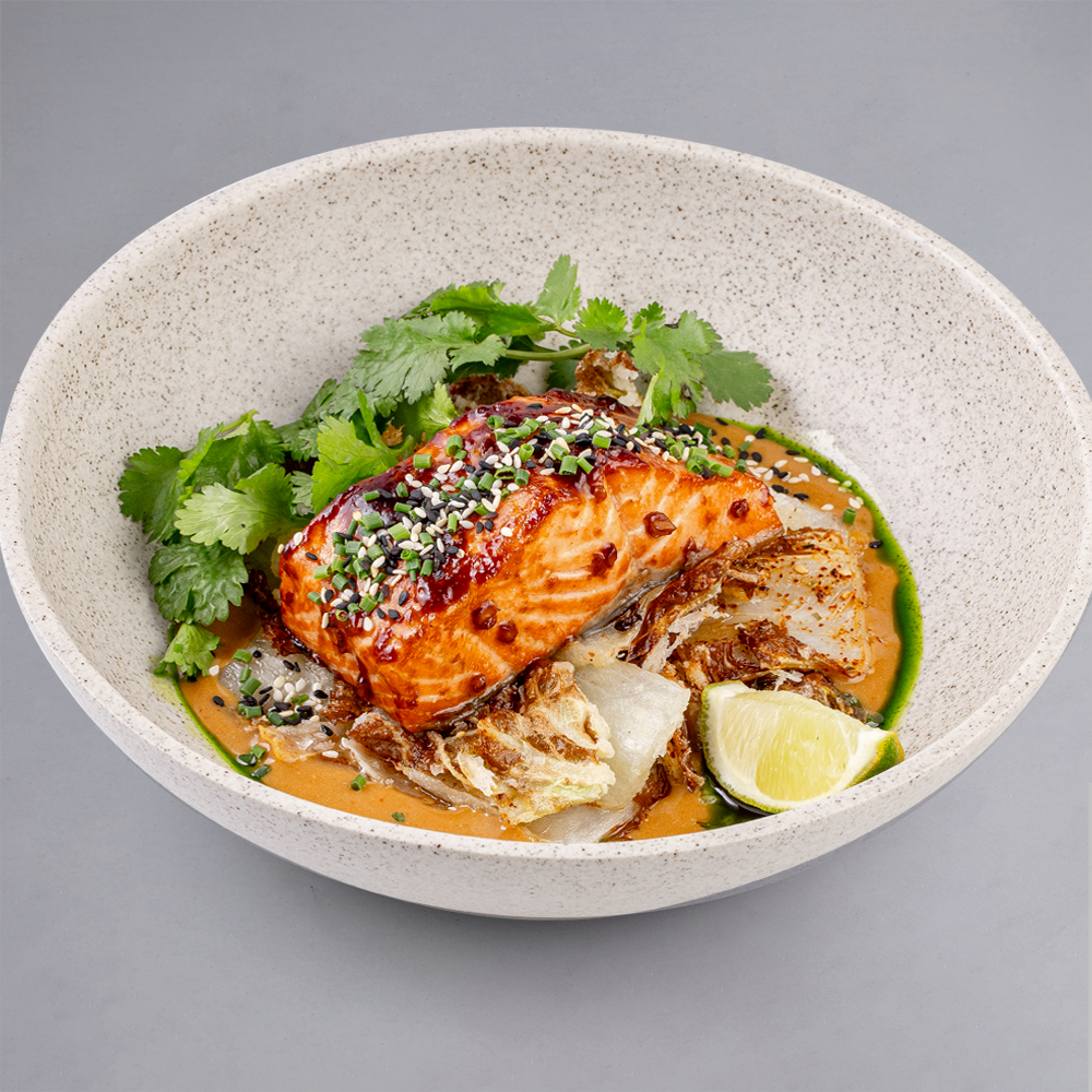 Форель в глазури терияки