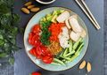 Поке с курицей