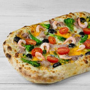Римская с тунцом и креветками