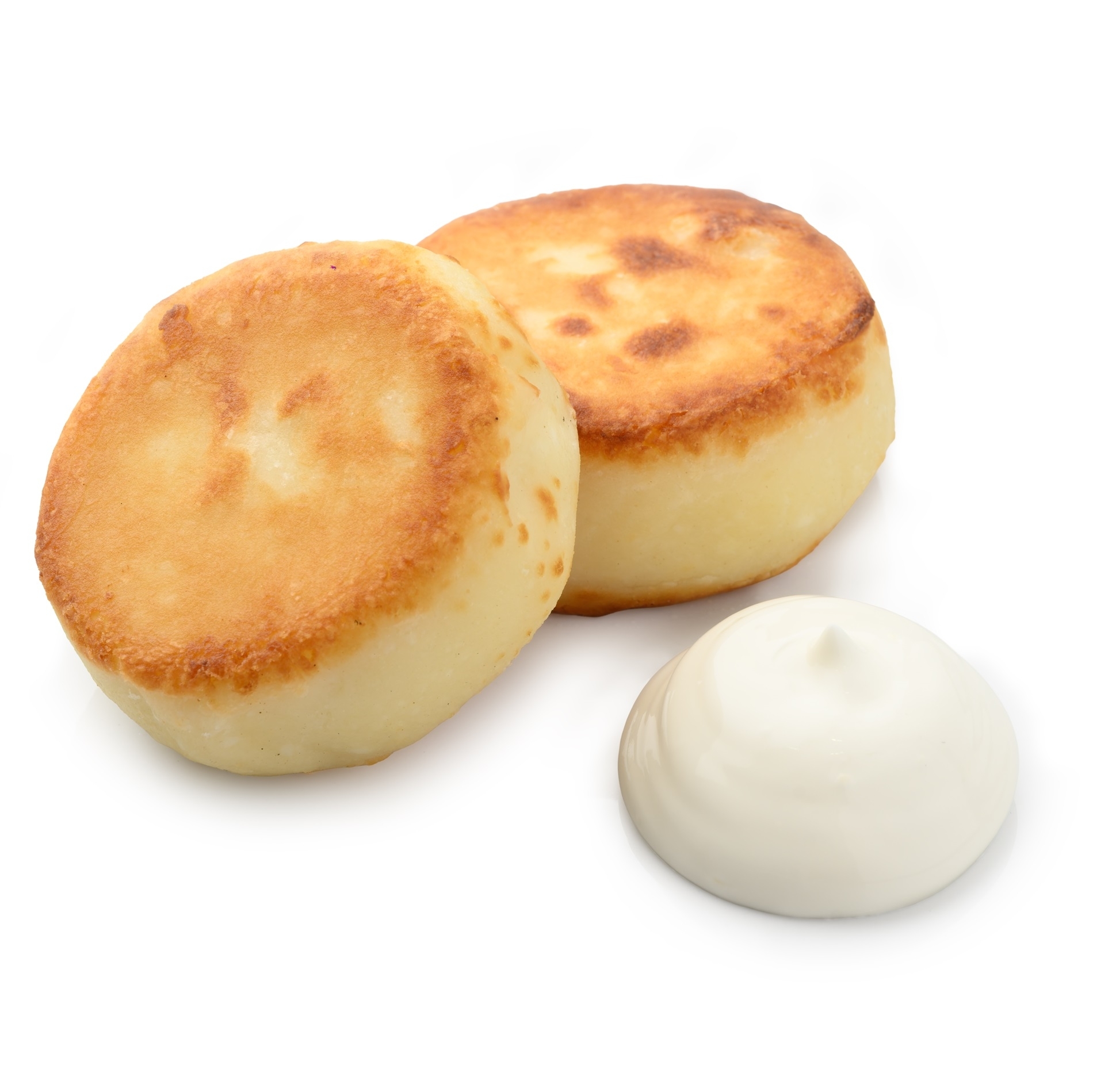 Сырники со сметаной