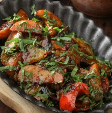 Жаркое с курицей