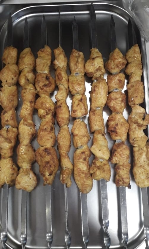 Шашлык из куриной грудки 200г