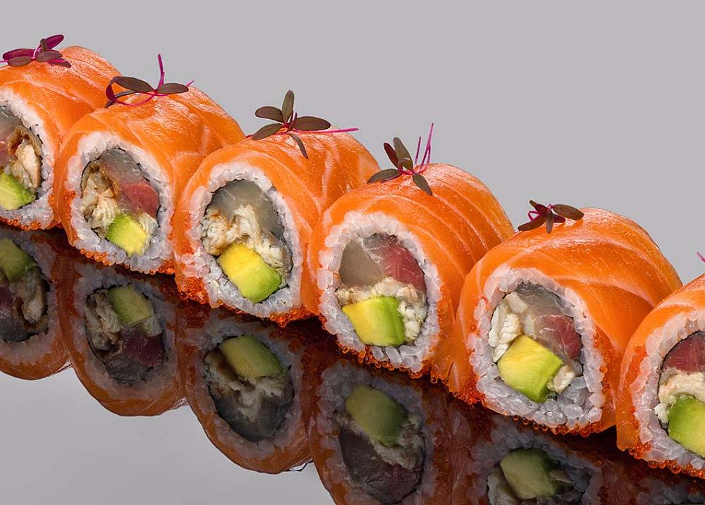 Ролл из лосося (WASABI)