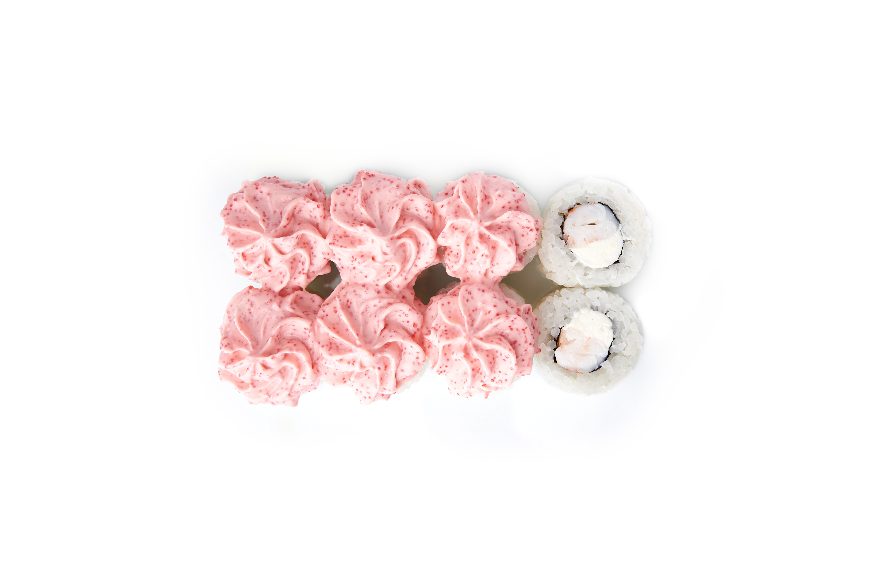 Ролл Лава с креветкой