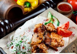 Шашлык из куриного филе