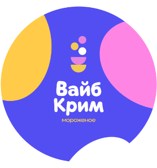 ВайбКрим мороженое - логотип