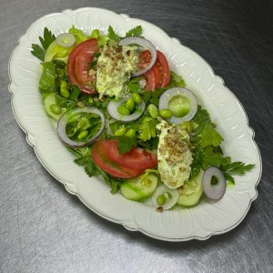 Зеленый салат