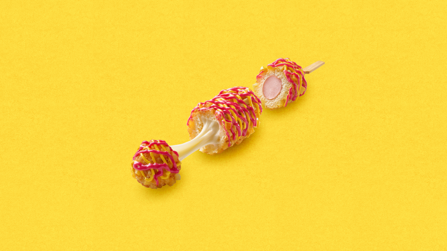 Корн-дог с фри