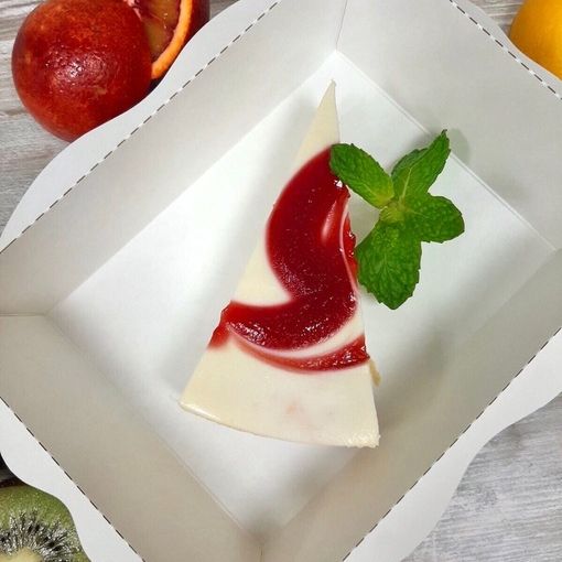 Чизкейк клубничный