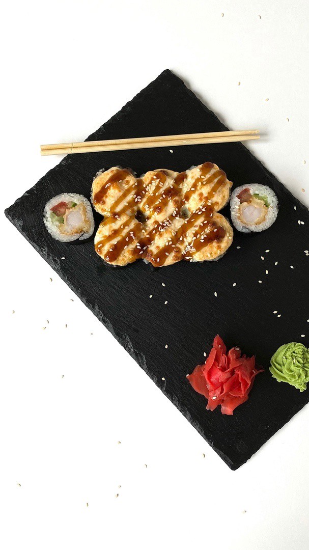 Сырная креветка.