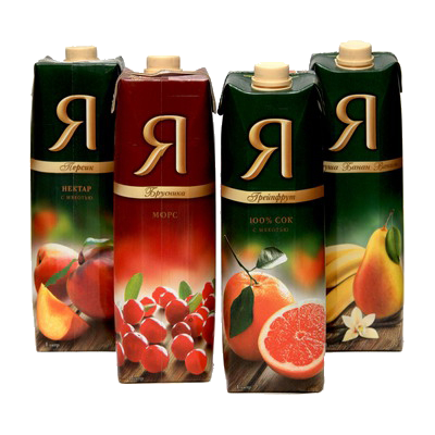 Сок в ассортименте 1л