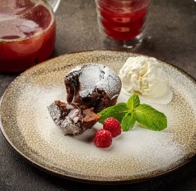 Шоколадный фондан / Chocolate fondant