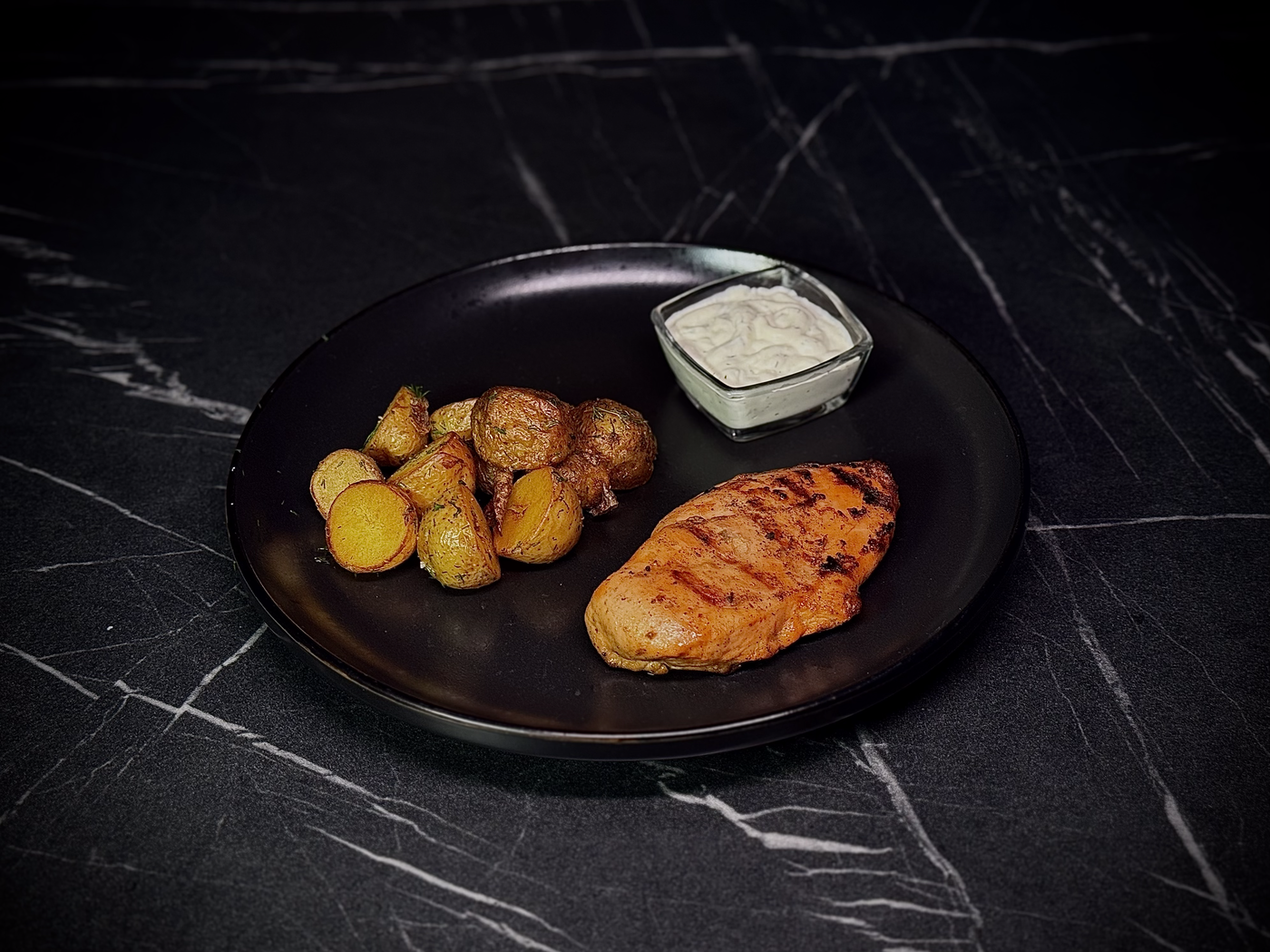 Стейк из куриного филе