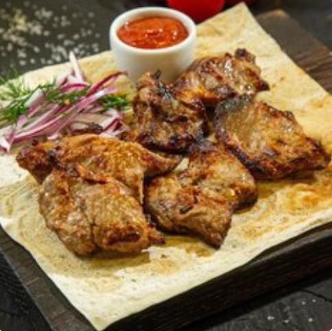 Шашлык из телячьей мякоти
