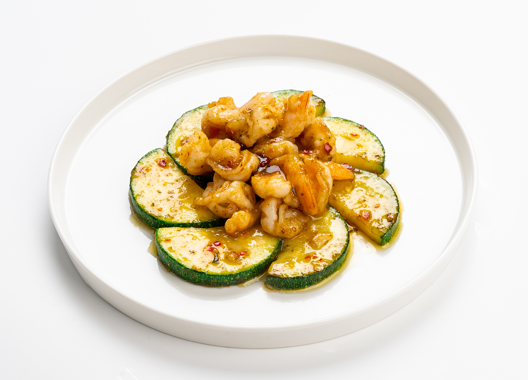 Креветки в азиатском соусе