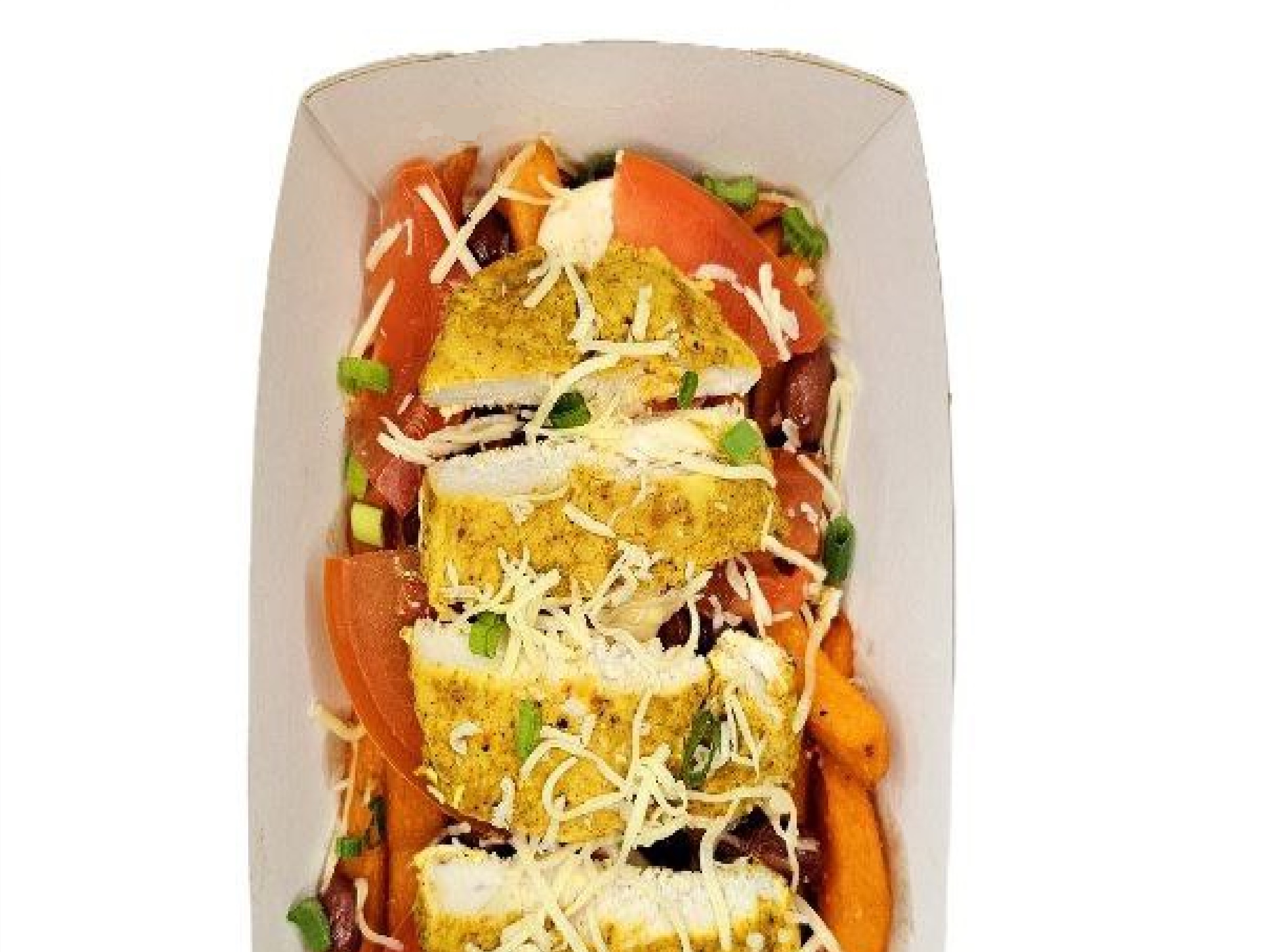 Френч с бататом и курицей