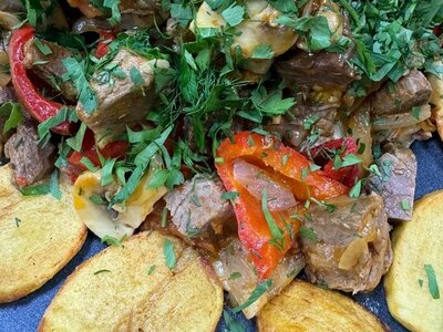 Садж из курицы