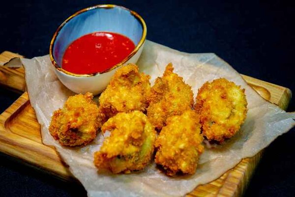 Баскет с шампиньонами