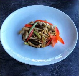 Пшеничная лапша «Удон» с курицей