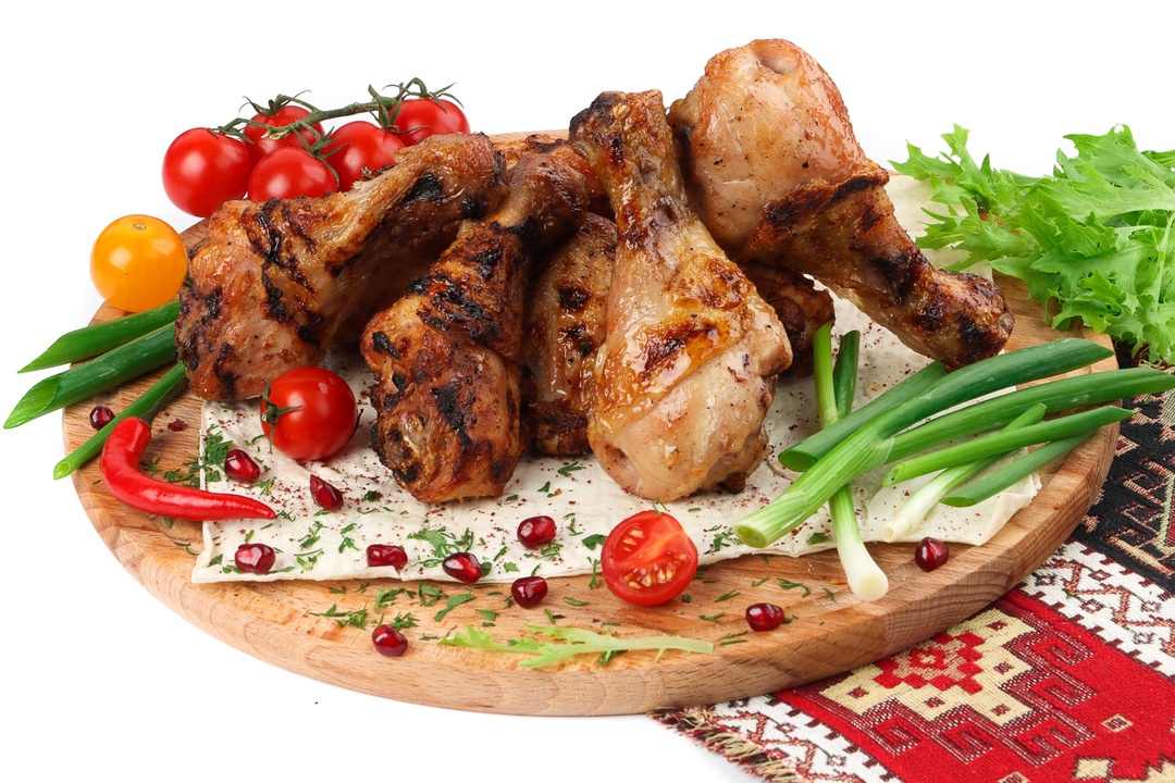 Шашлык из куриной голени 1 кг