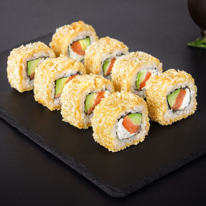 Сяке темпура