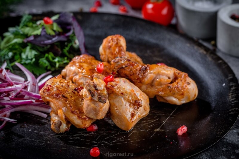 Шашлык из куриного бедра