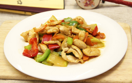 Курица с кабачком