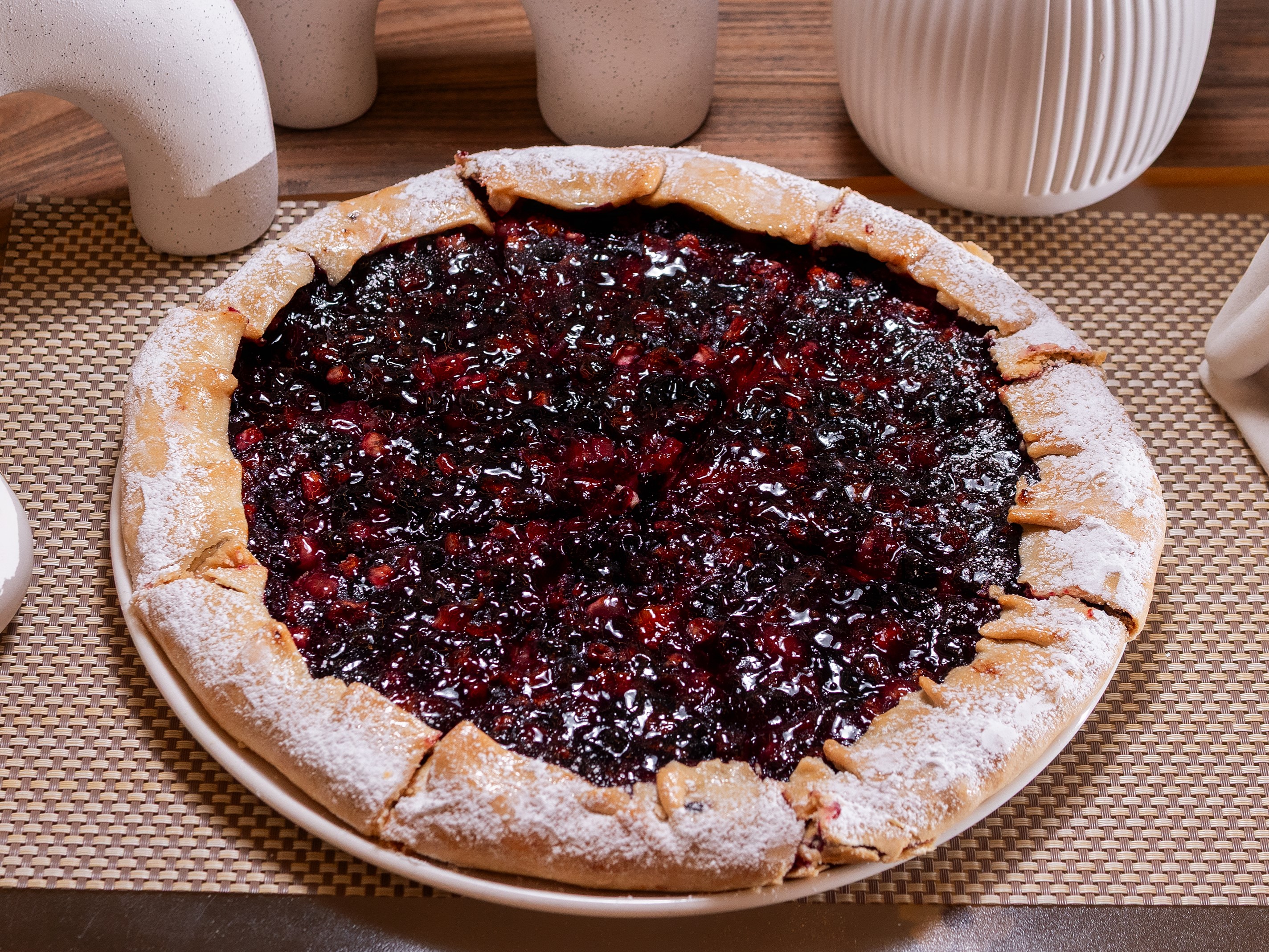 Галета с ягодами