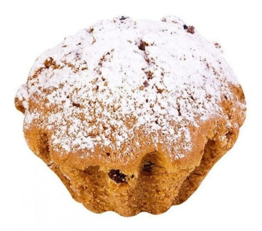 Кекс с изюмом