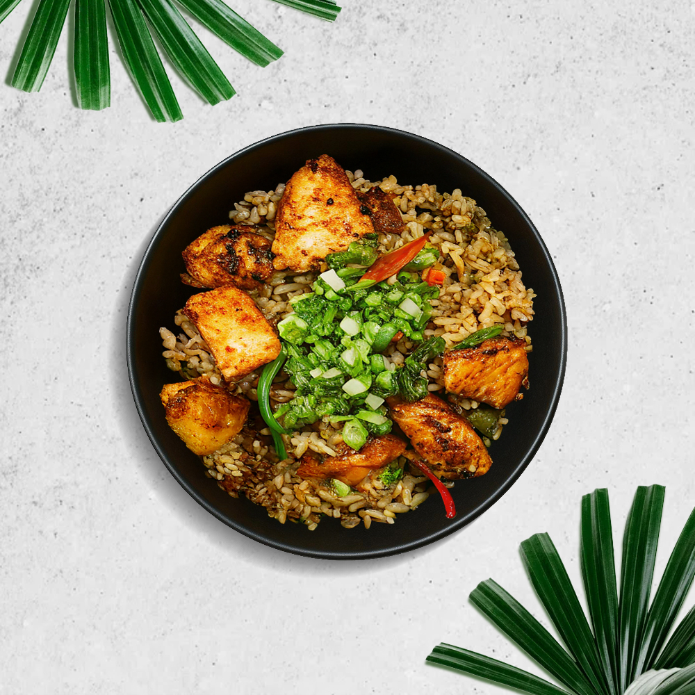 Рис с куриным филе