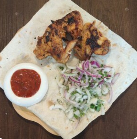 Шашлык из куриных крыльев