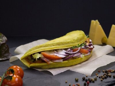 Закрытая пицца греческая