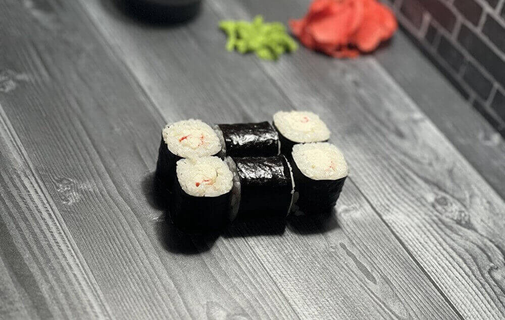 Мини ролл с крабом