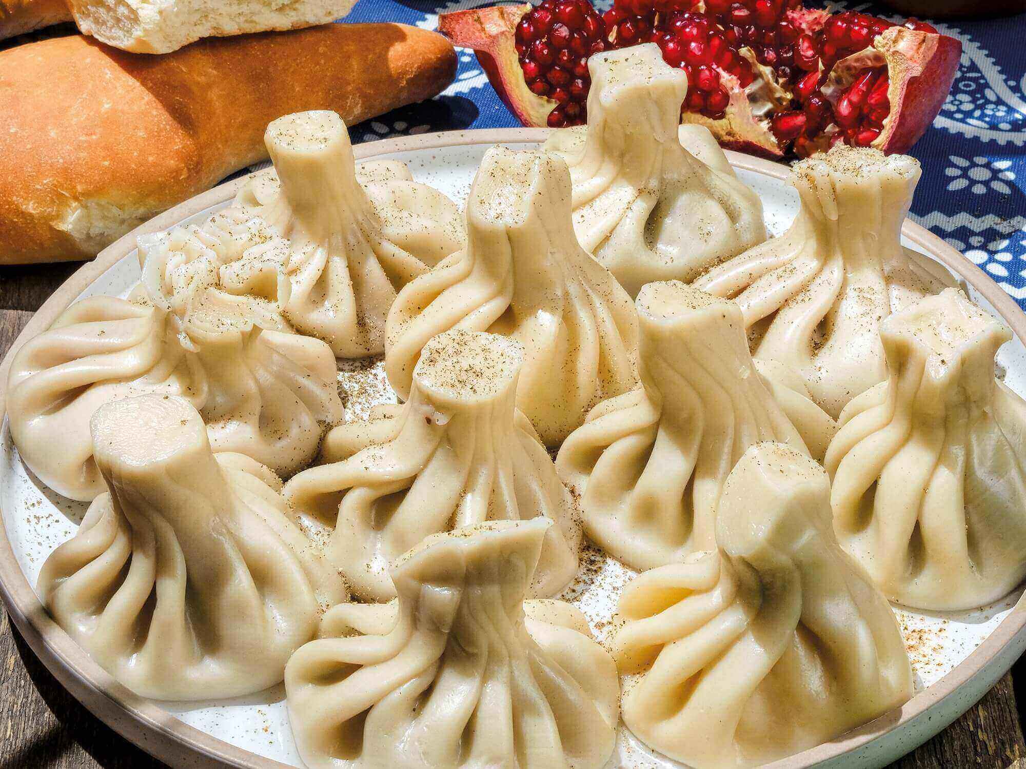 Хинкали с бараниной