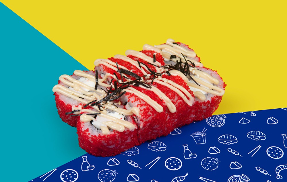 Краб с соусом шива