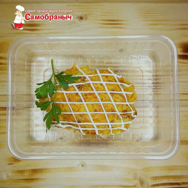 Индейка запеченная с овощами 100гр.