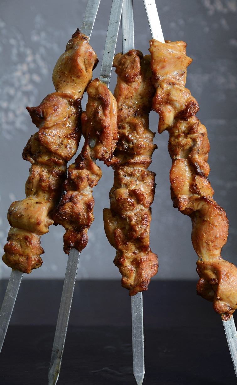 Шашлык из курочки (филе бедра/филе грудки)