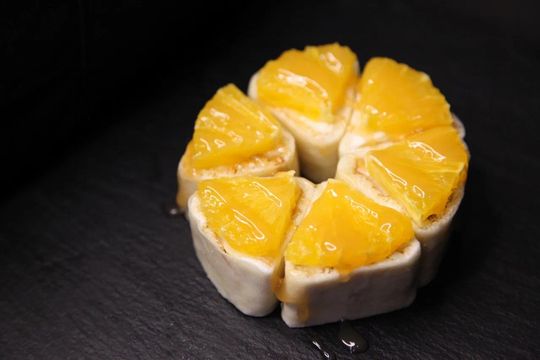 Десертный ролл с апельсином