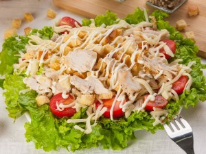 Цезарь с курицей