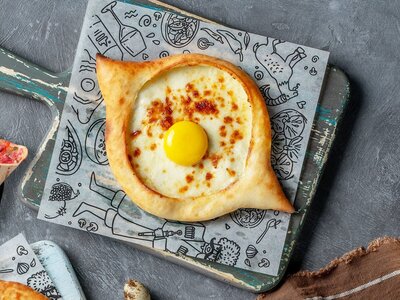 Хачапури по-аджарски