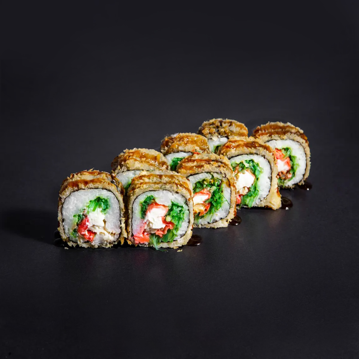 Жареный ролл Магнум