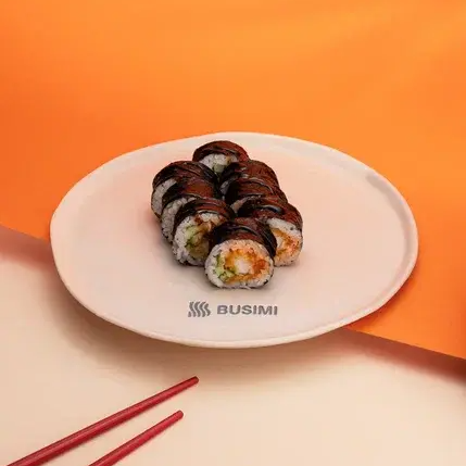 Футо Маки с жареной креветкой