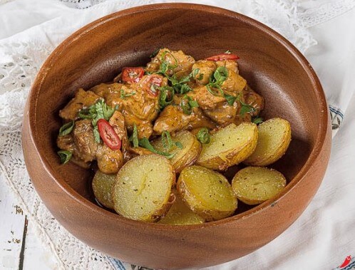 Курочка тушеная